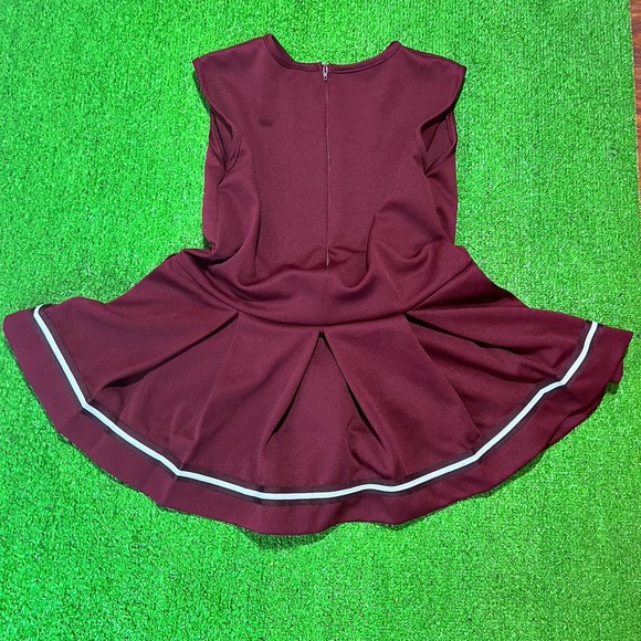 Vintage Texas A&M Dress Youth Md Aggie Cheerleader Outfit USA Made Embroider 80s - Picture 10 of 12